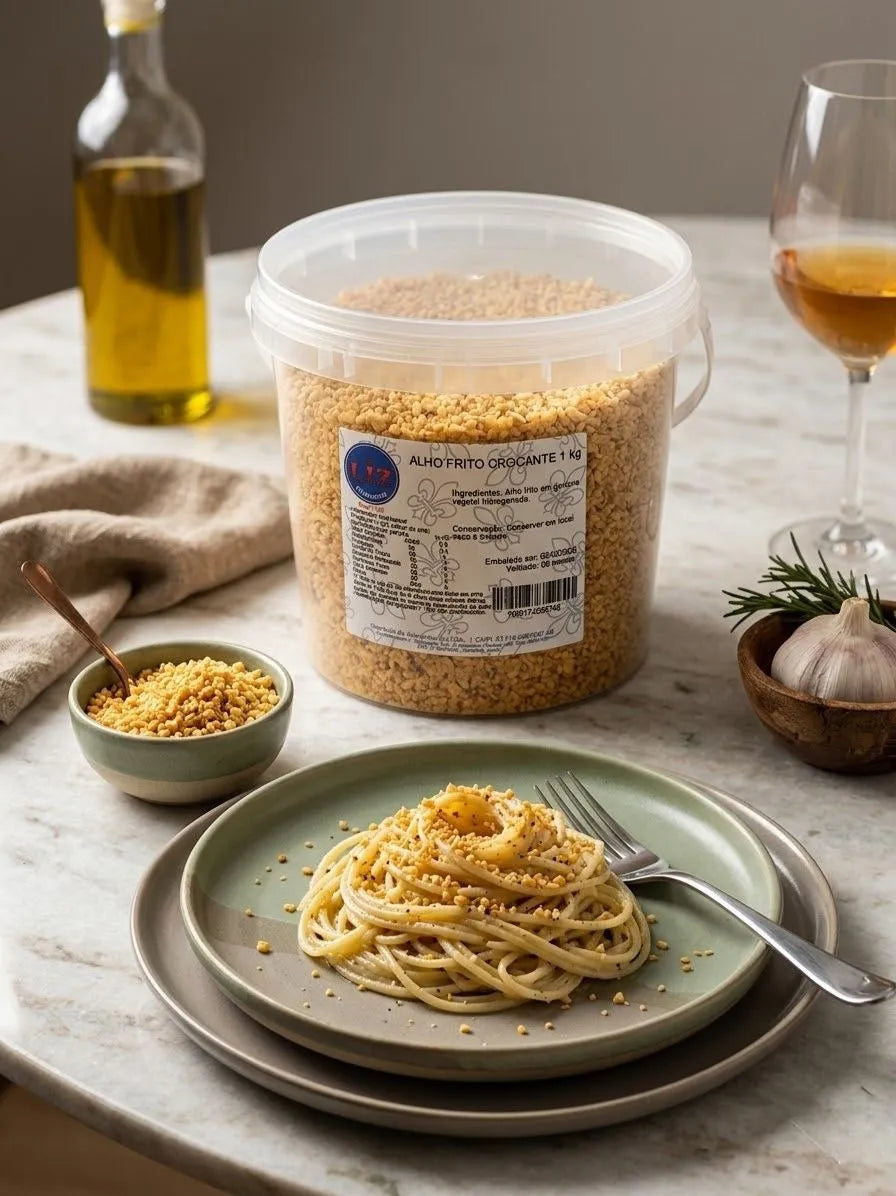 Alho Frito Crocante | 1kg