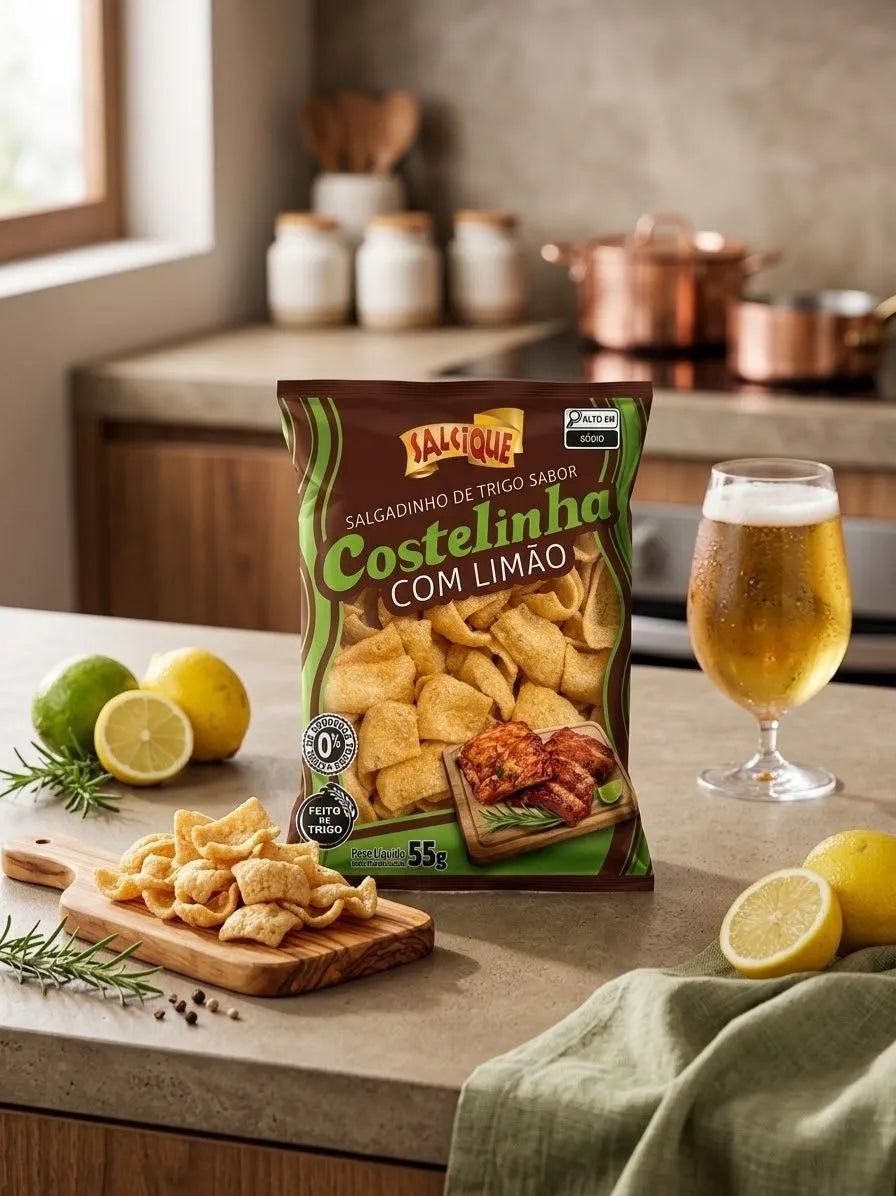 Salcique Costelinha com Limão | 55g