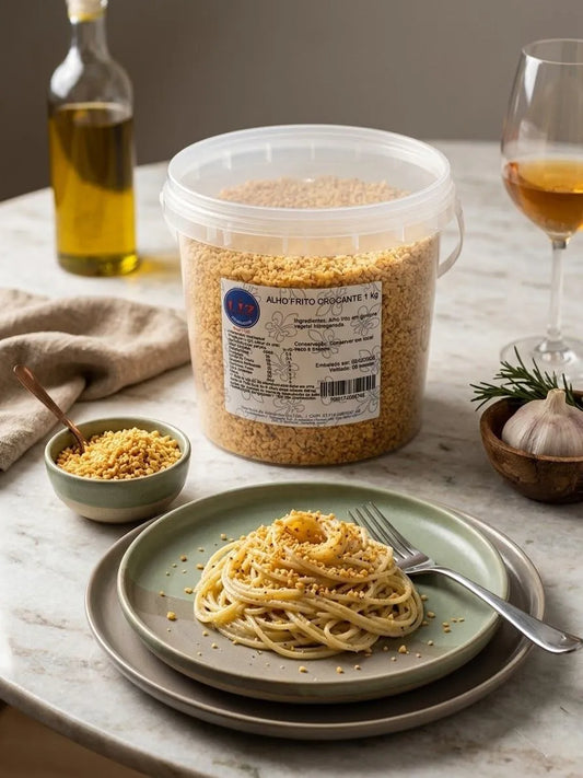 Alho Frito Crocante | 1kg