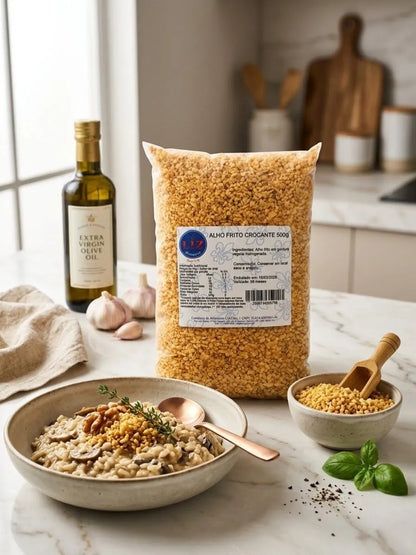Alho Frito Crocante | 500g