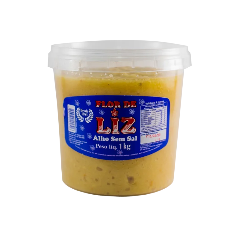 Alho Pote Triturado sem Sal | 1kg