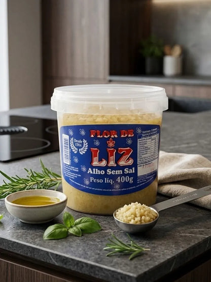 Alho Pote Triturado sem Sal | 400g