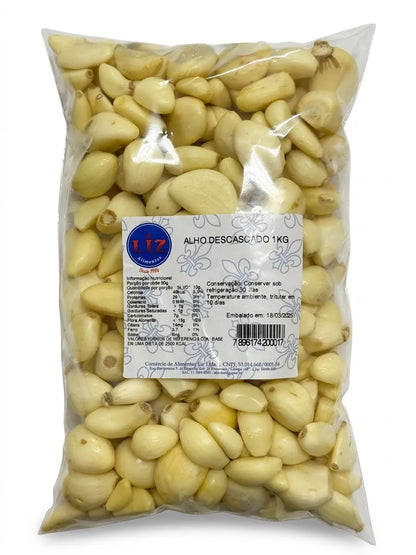 Alho descascado | 1kg