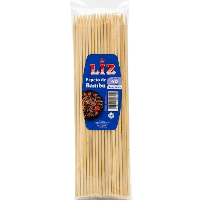 Espeto de Bambu | 25cm | 40 unidades