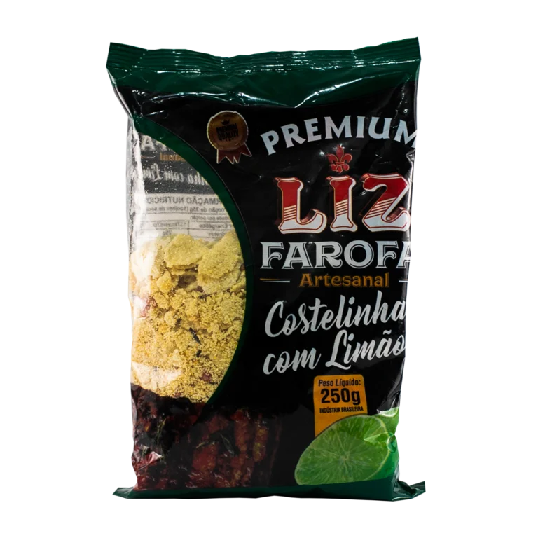 Farofa Artesanal sabor Costelinha com Limão | 250g