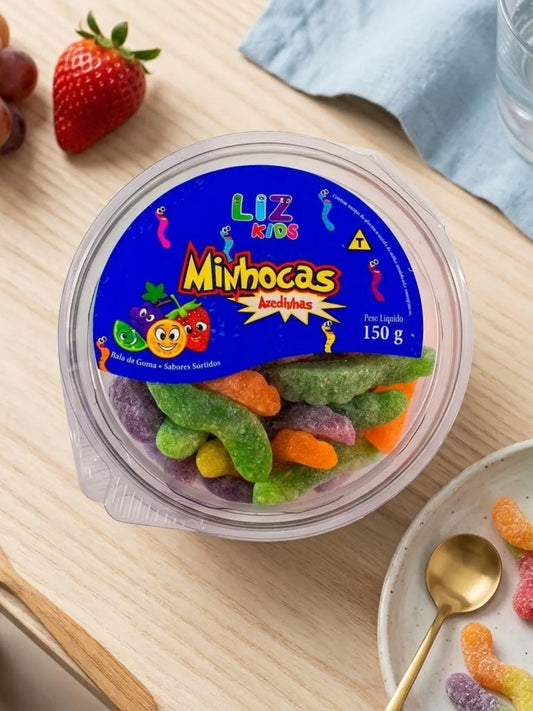 Goma Minhocas Azedinhas | 150g