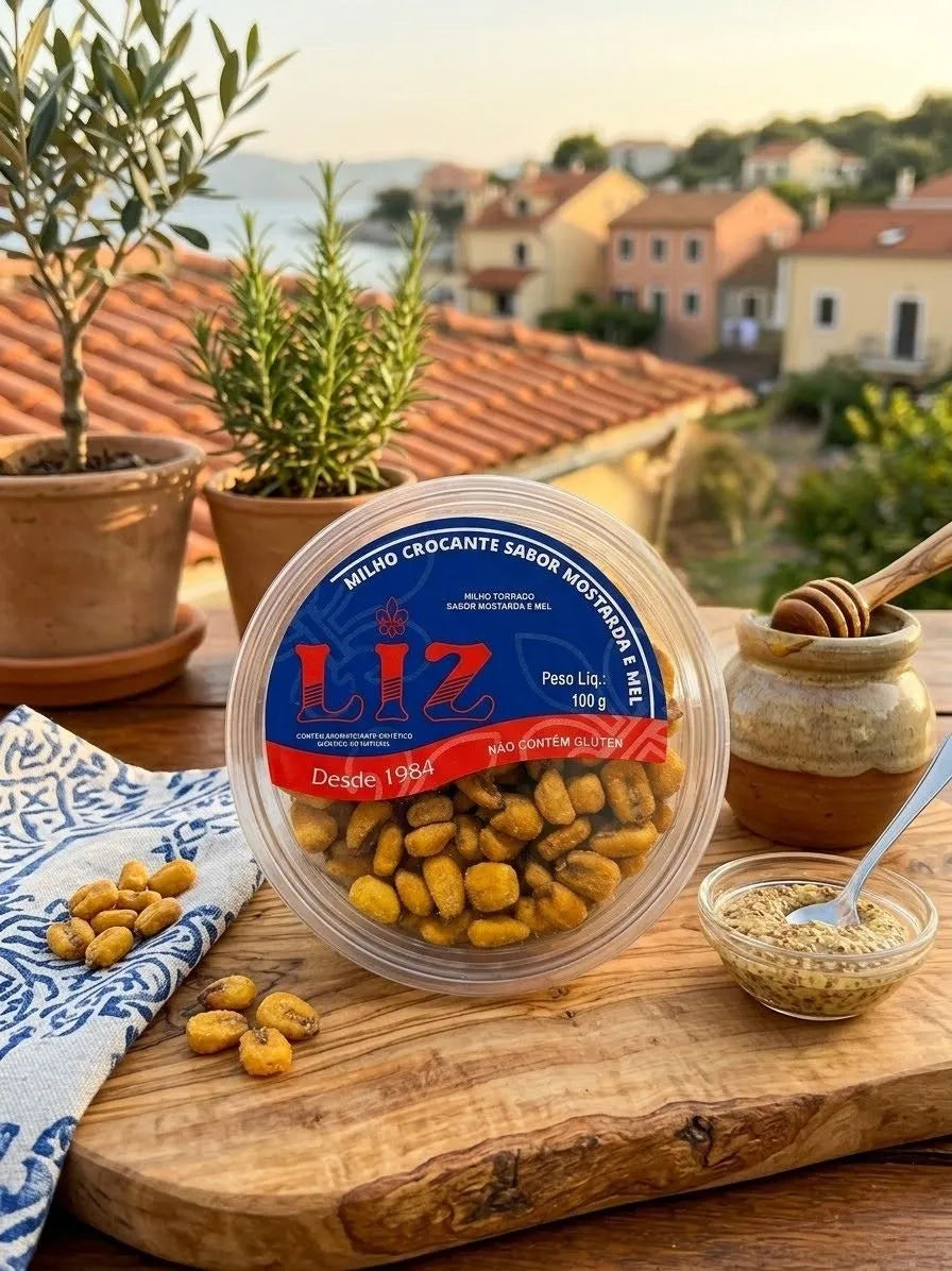 Milho Crocante sabor Mostarda e Mel | 100g