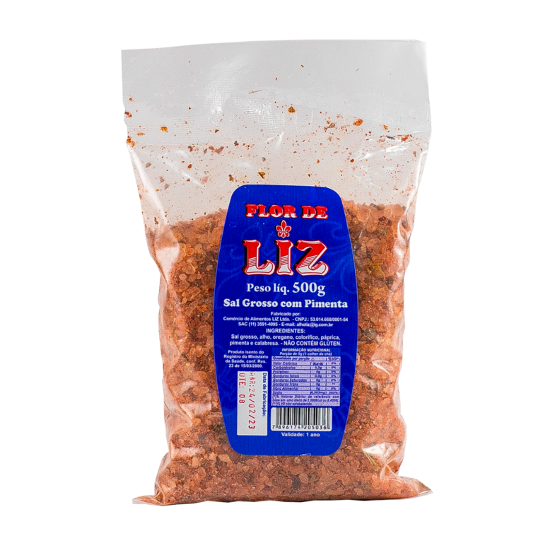 Sal Grosso com Pimenta | 500g