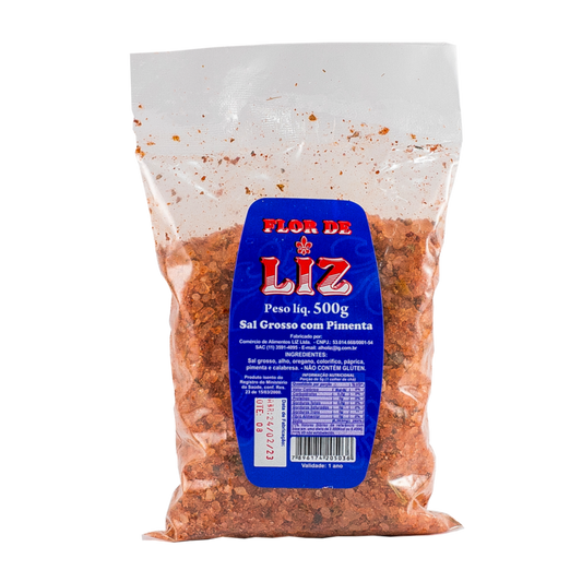 Sal Grosso com Pimenta | 500g