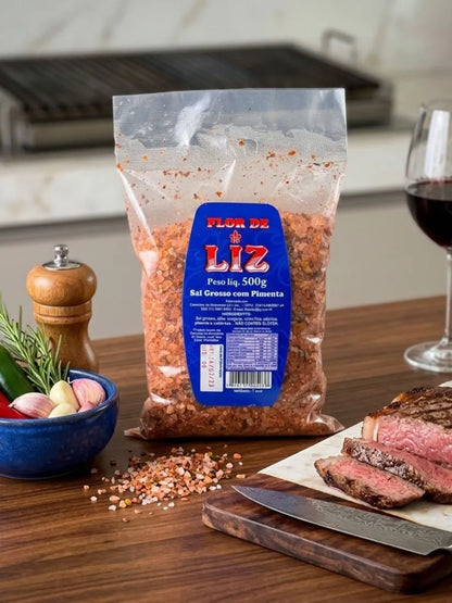 Sal Grosso com Pimenta | 500g