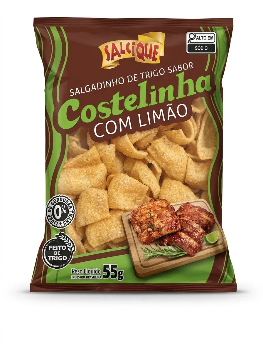 Salcique Costelinha com Limão | 55g
