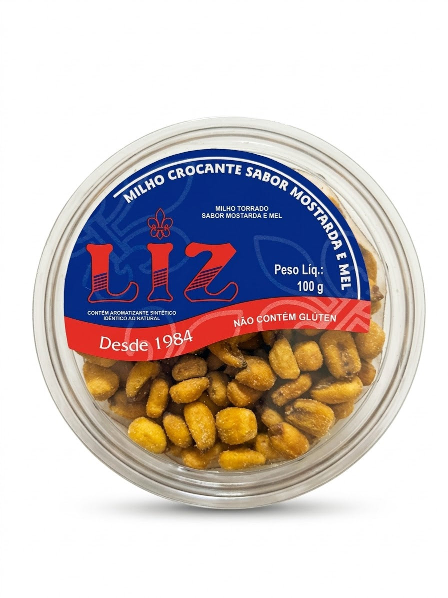 Milho Crocante sabor Mostarda e Mel | 100g
